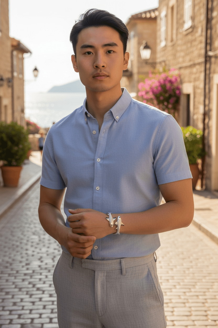 Bala Shark Hinge Bracelet - Aquaria Gems