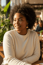 Double Tail Charm Hoops - Aquaria Gems