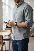 Oscar Leather Cuff - Aquaria Gems