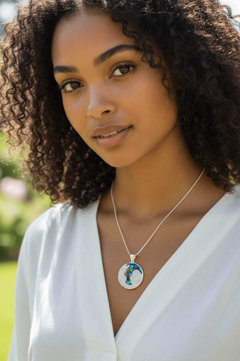 Tranquil Betta Necklace - Aquaria Gems