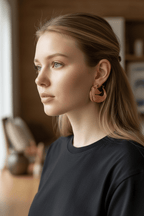 Veiltail Hoops - Aquaria Gems