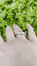 925 Sterling Silver Bichir Fish Ring/Pendant