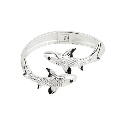 Bala Shark Hinge Bracelet - Aquaria Gems-Where the freshwater aquarium hobby meets fine jewelry