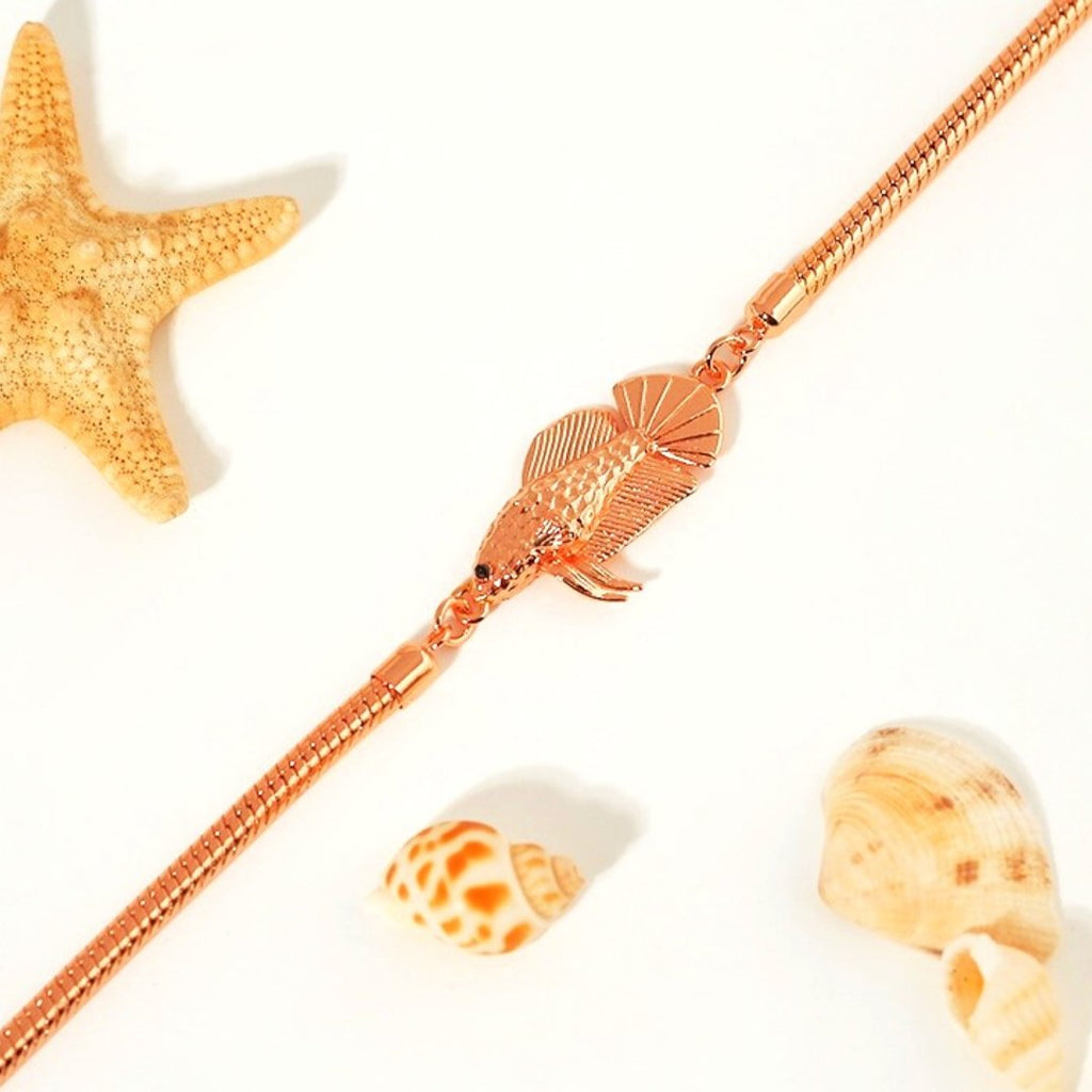 Small and Sassy Female Betta Bracelet - Aquaria Gems